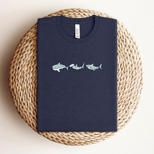 Minimalistic Shark T-Shirt