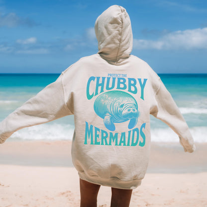 Protect The Chubby Mermaids Hoodie