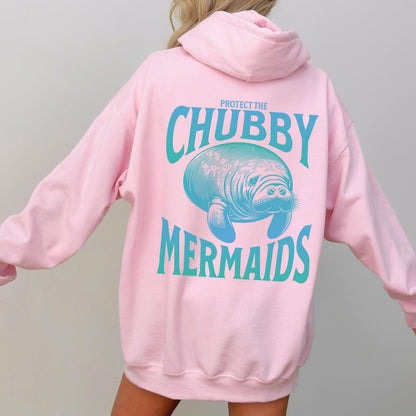 Protect The Chubby Mermaids Hoodie