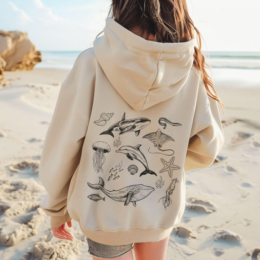 Underwater Animal Hoodie V2