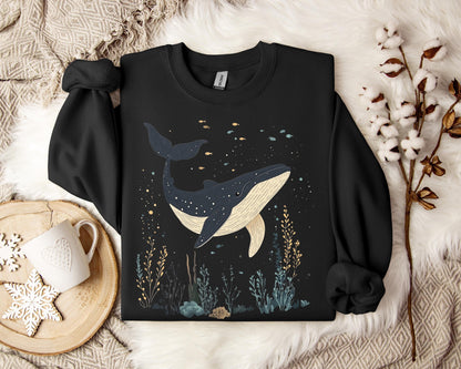 Ocean Whale Sweatshirt V7