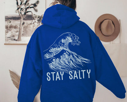 Stay Salty Wave Hoodie