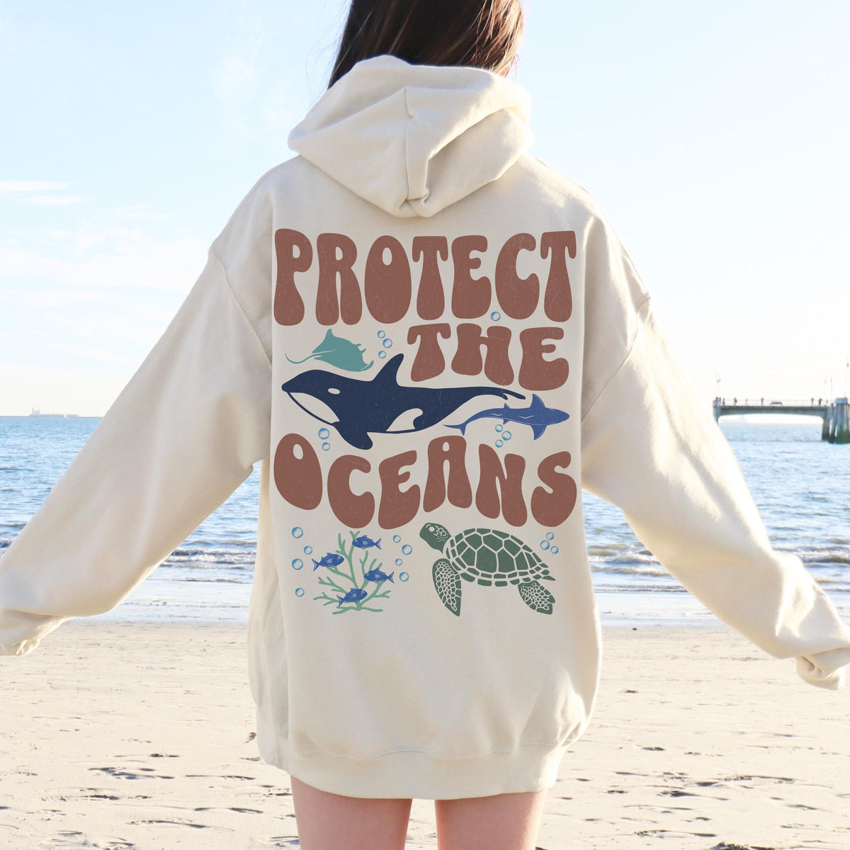 Protect The Oceans Orca Hoodie