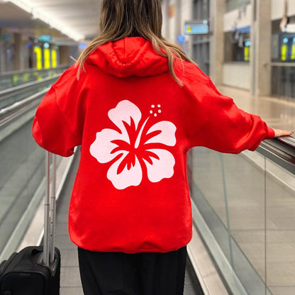 Hibiscus Flower Hoodie V3