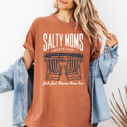 Salty Moms Beach Club Shirt