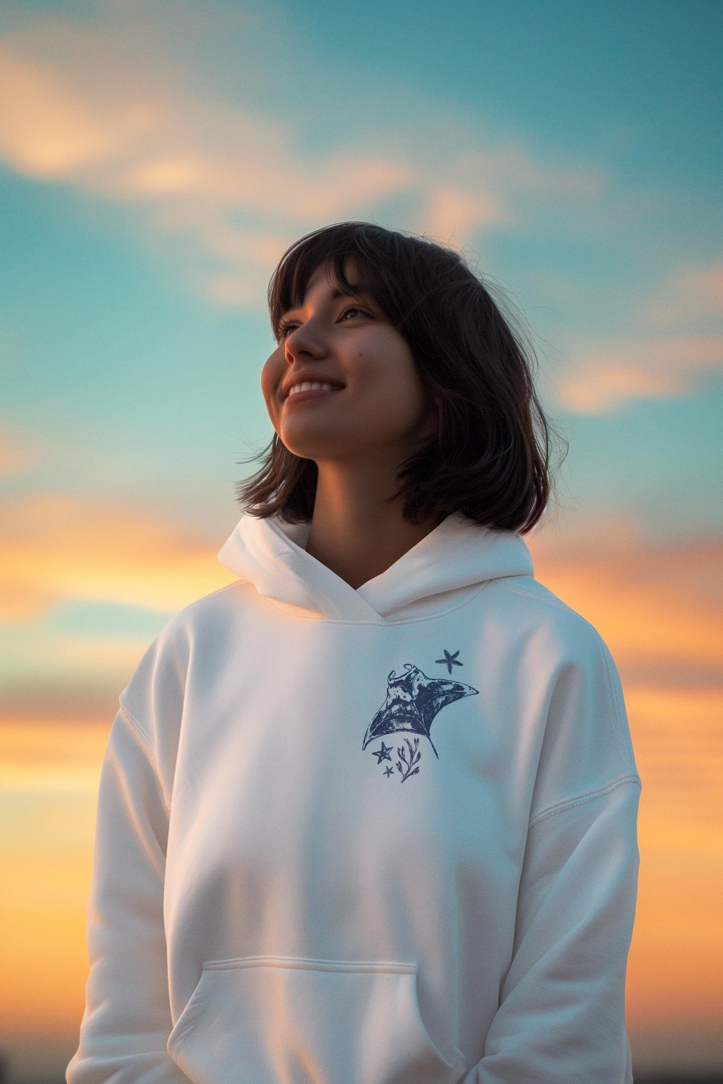 Aesthetic Whale Shark Hoodie