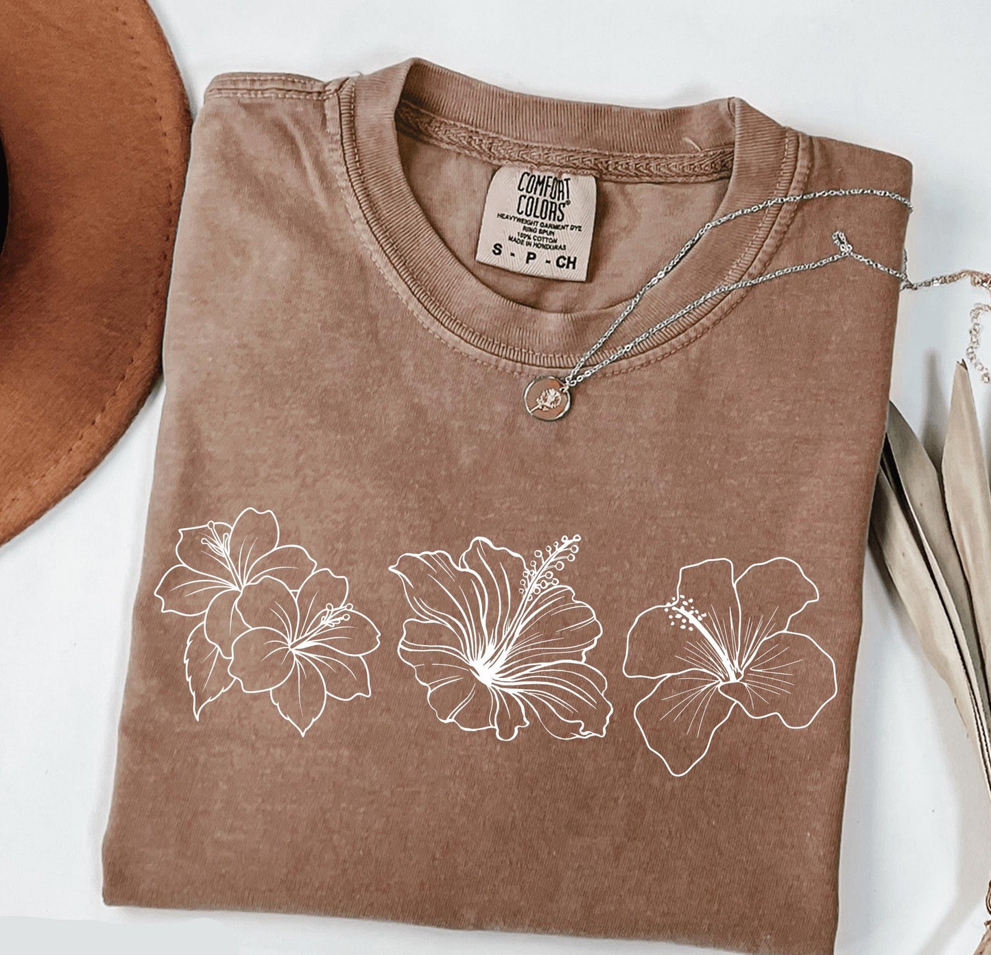 Hibiscus Flower Tee V6