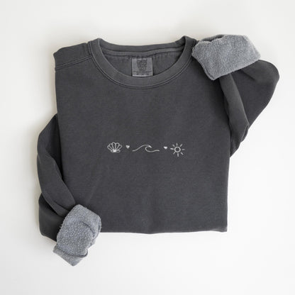 Ocean Lover Seashell Sweater