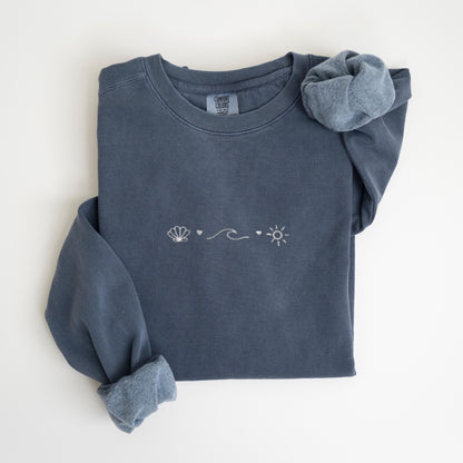 Ocean Lover Seashell Sweater