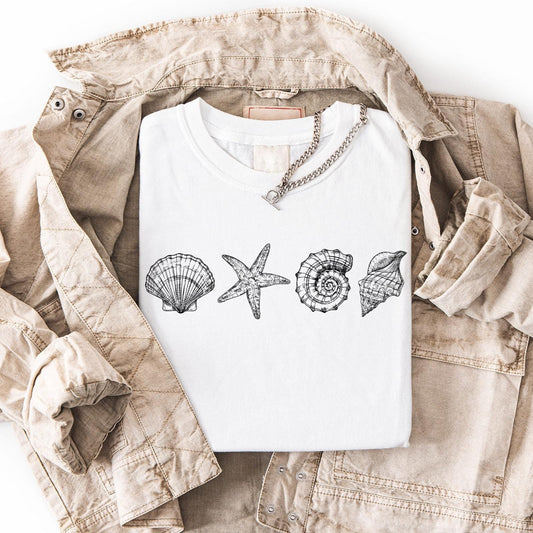 Seashells Vintage Tee