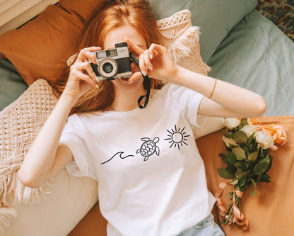 Ocean Turtle Sun Tee