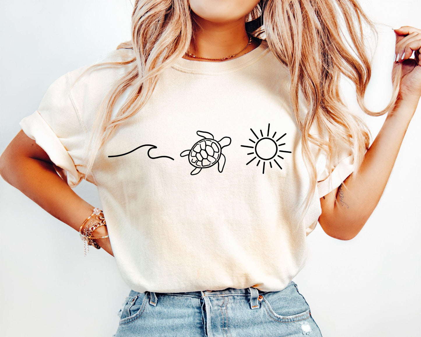 Ocean Turtle Sun Tee