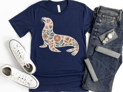 Sea Lion Floral Shirt