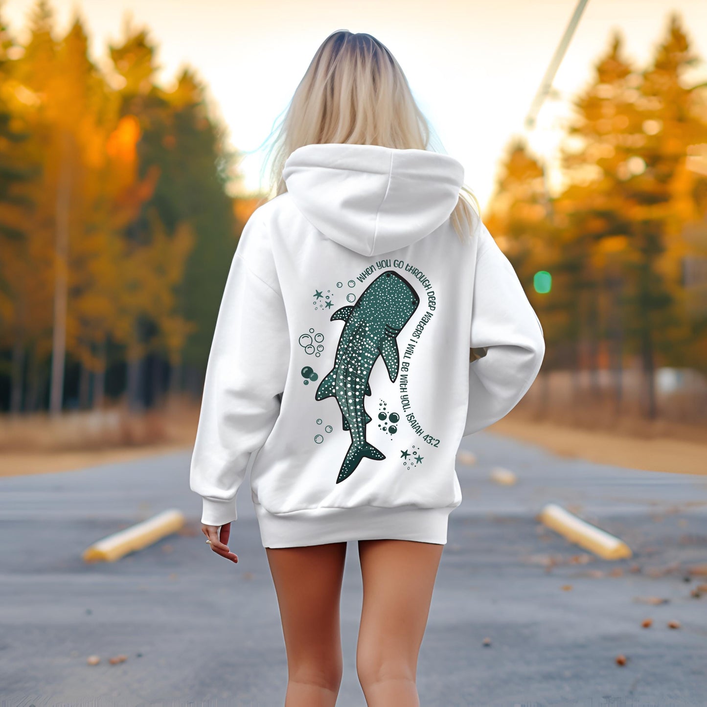Whale Shark Hoodie New V6