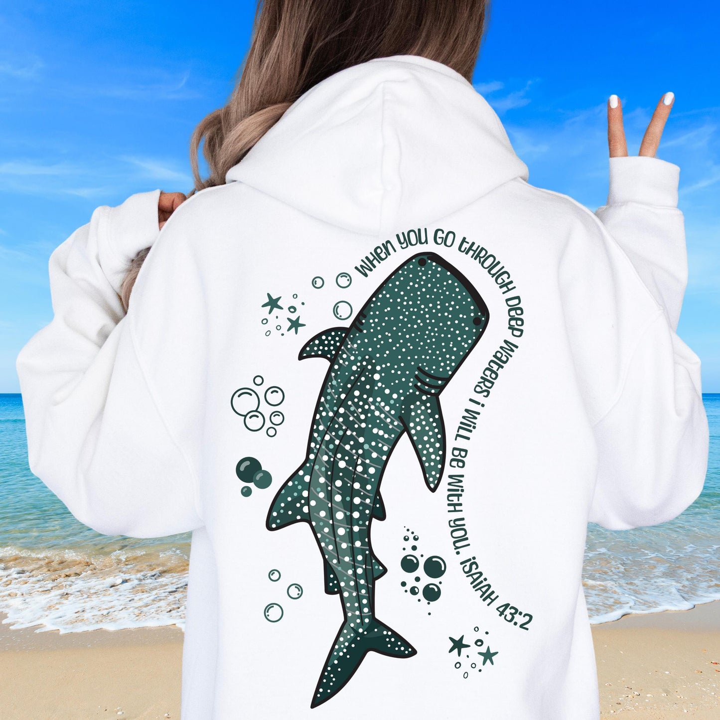 Whale Shark Hoodie New V6