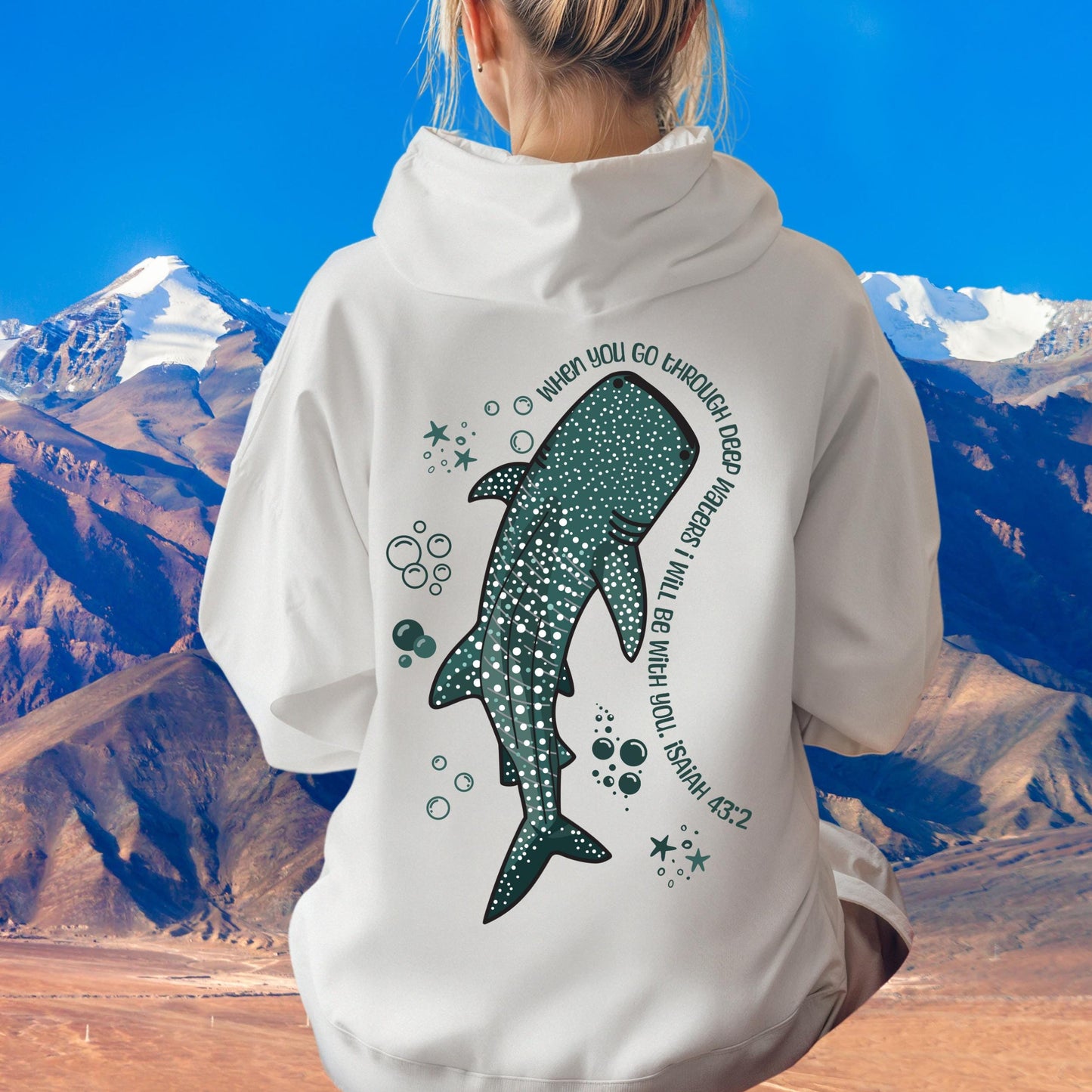 Whale Shark Hoodie New V6