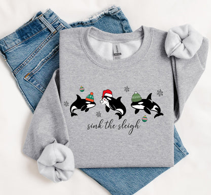 Orca Christmas Sweatshirt V3