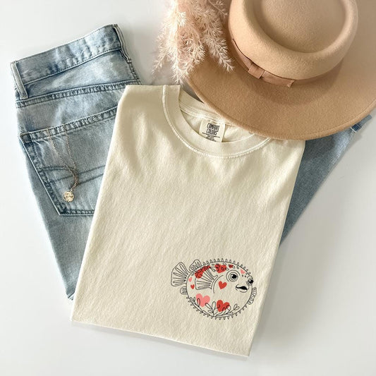 Pufferfish Love T-Shirt