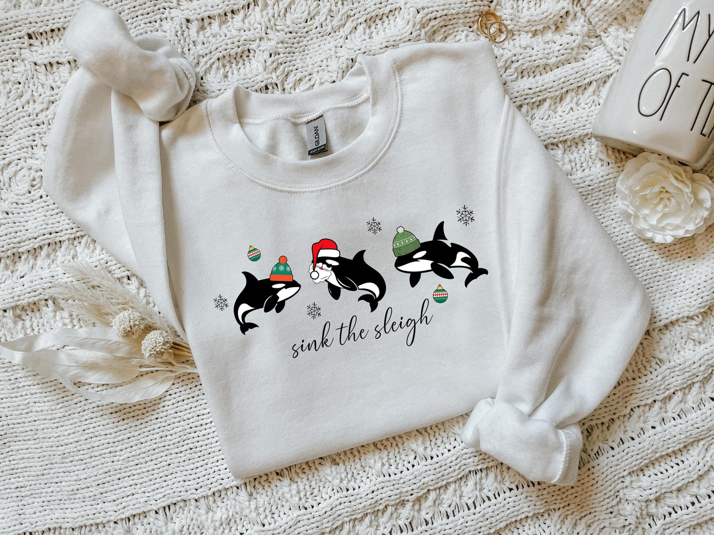 Orca Christmas Sweatshirt V3