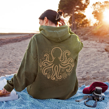 Ocean Octopus Hoodie V5
