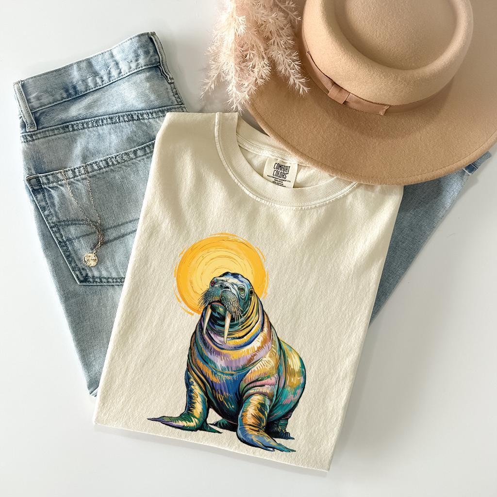 Walrus Van Gogh T-Shirt
