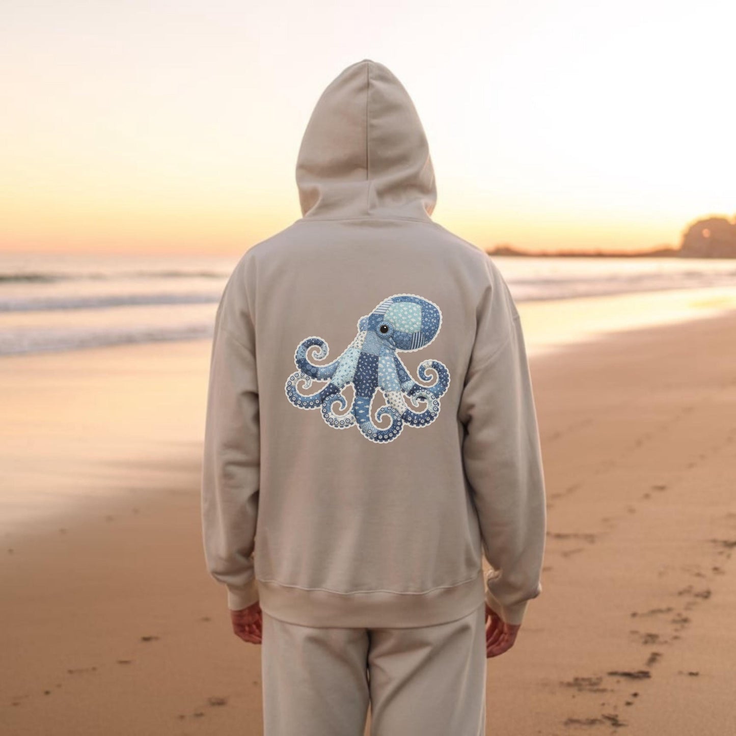 Retro Sea Animal Hoodie New