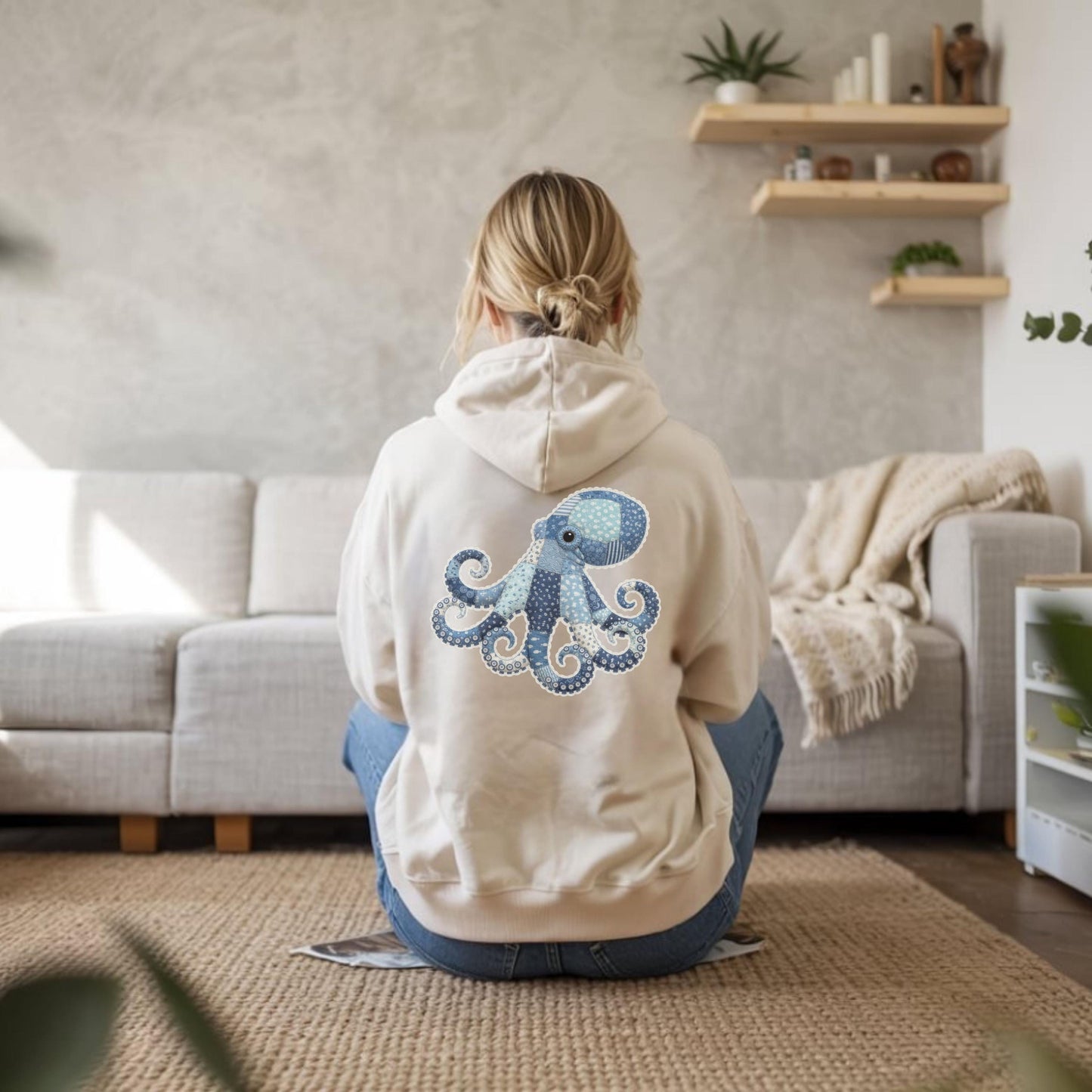 Retro Sea Animal Hoodie New