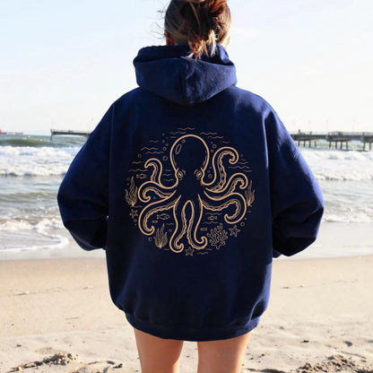 Ocean Octopus Hoodie V5