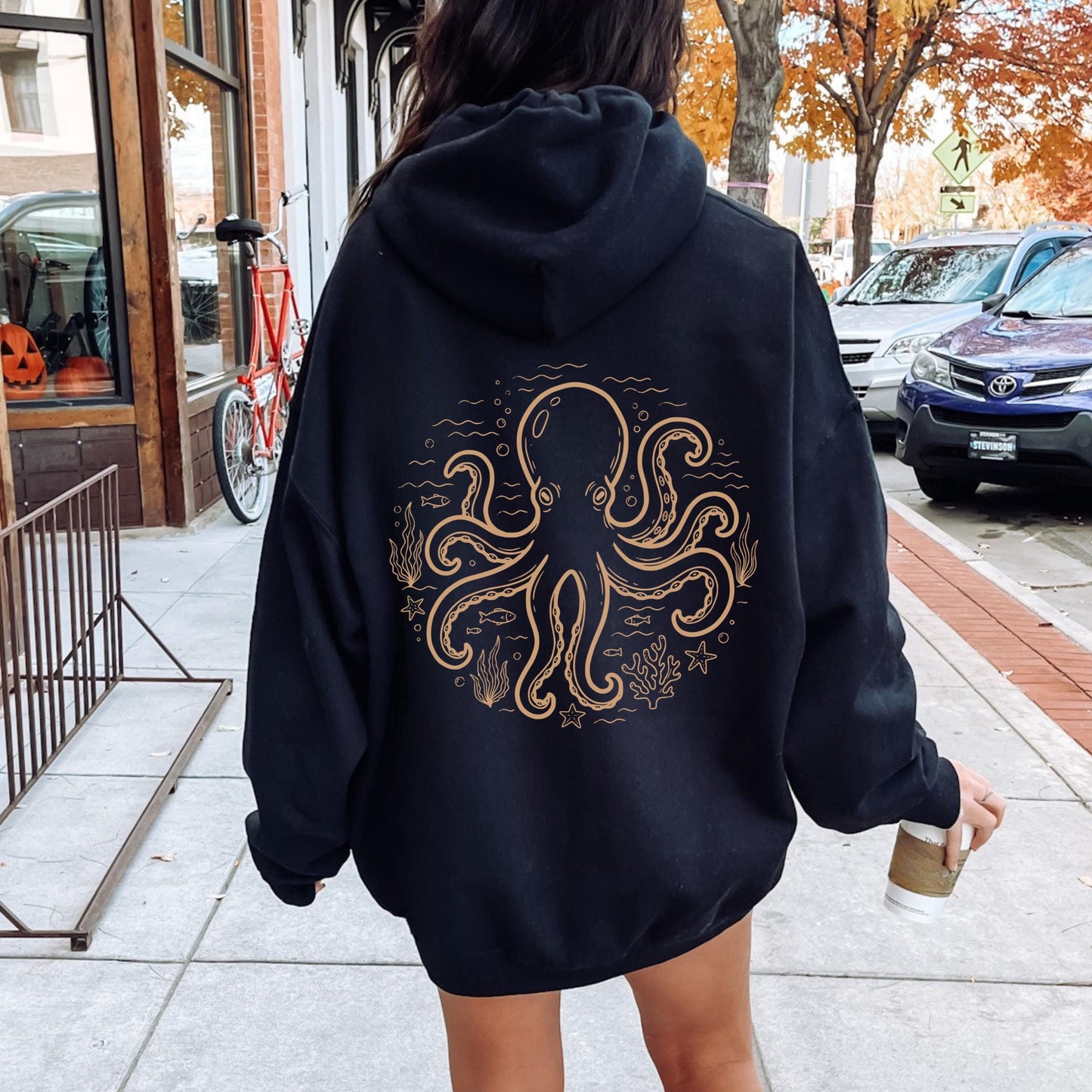 Ocean Octopus Hoodie V5