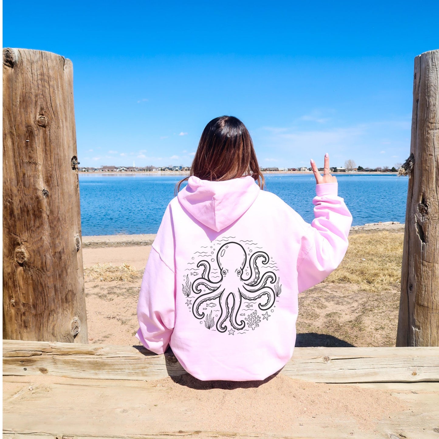 Ocean Octopus Hoodie V5