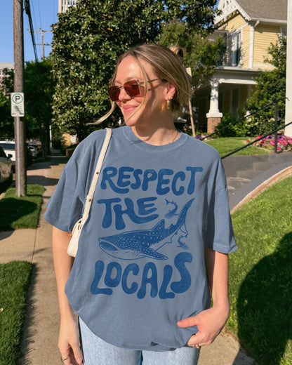 Respect The Locals Shirt New