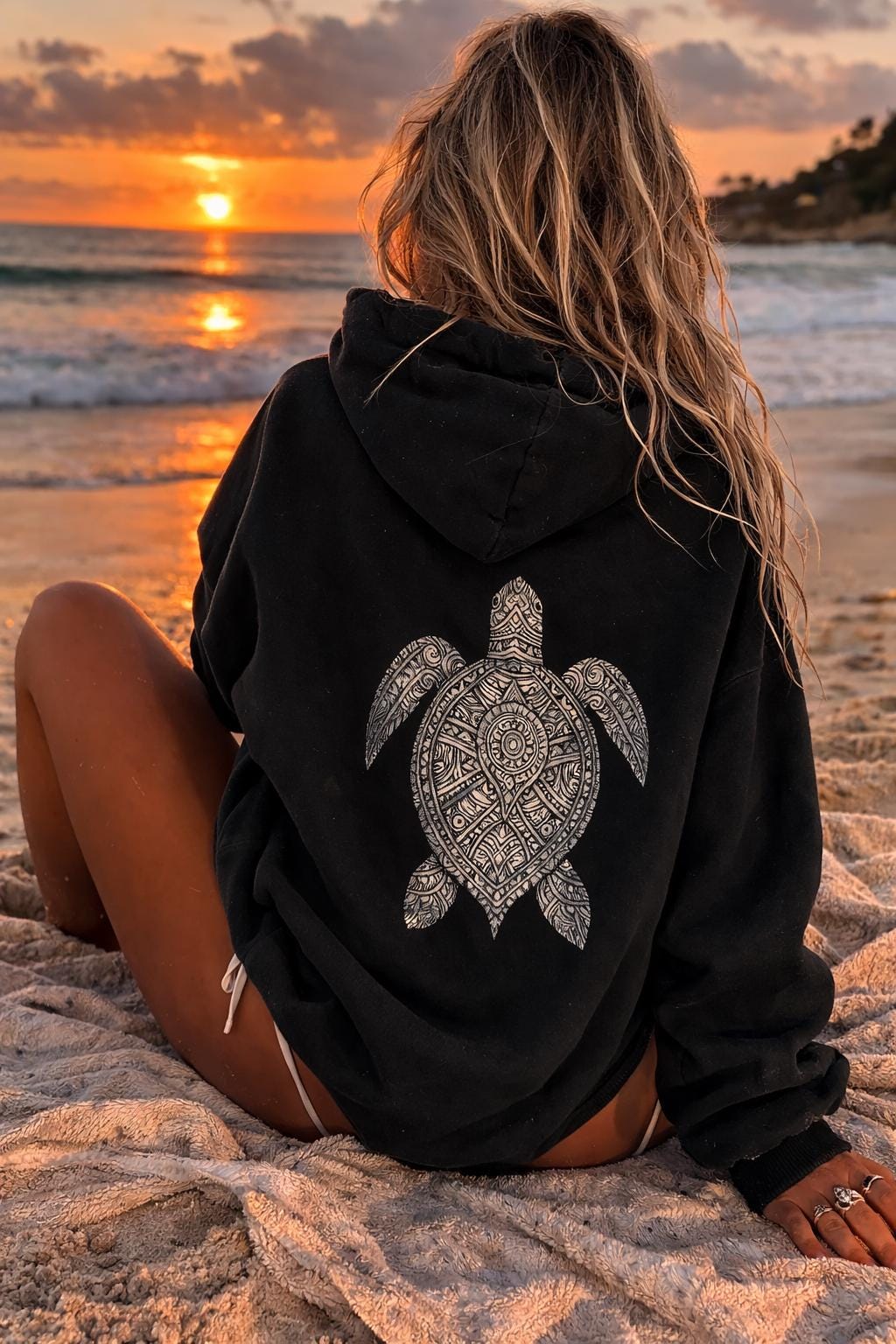 Turtle Mandala Hoodie