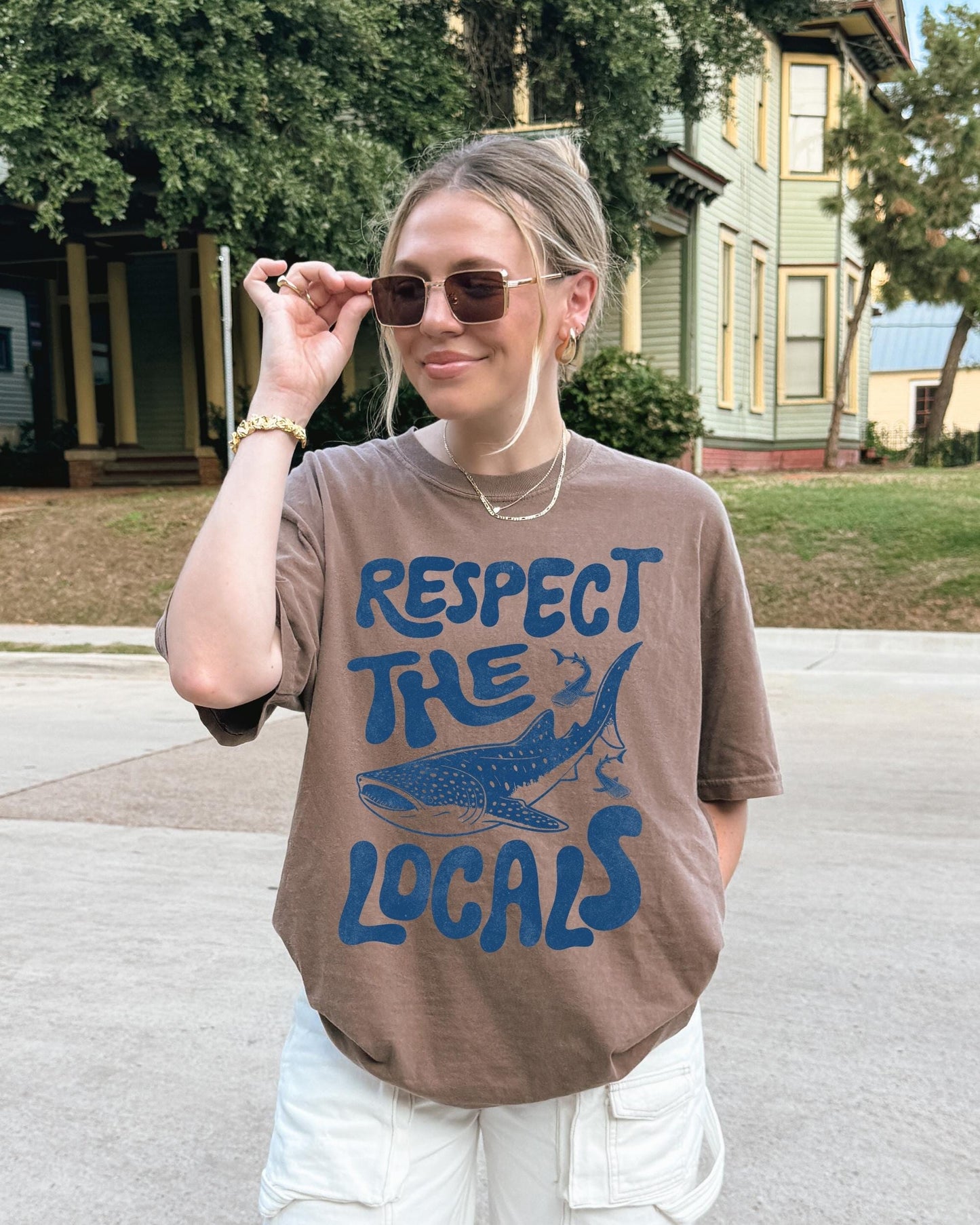Respect The Locals Shirt New