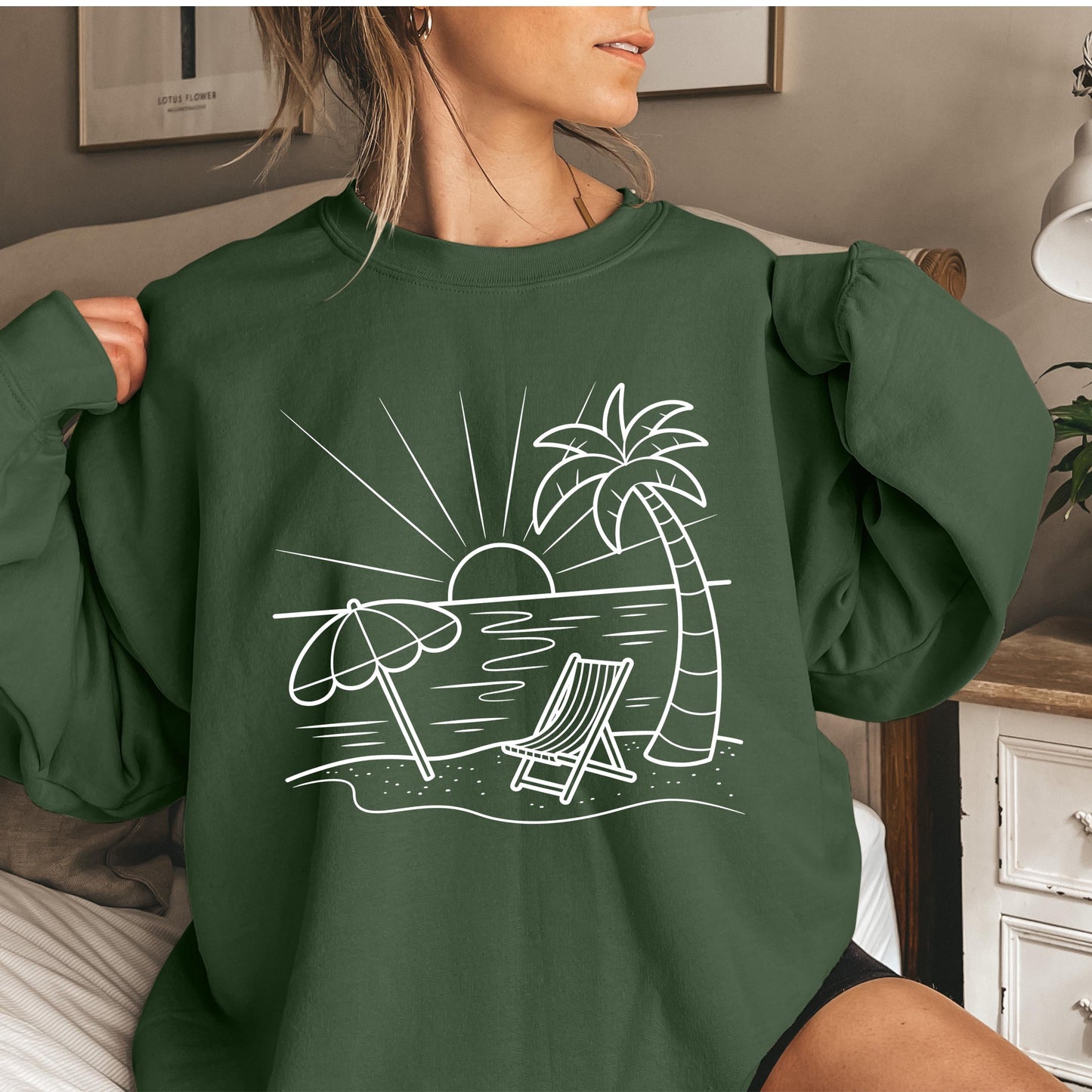 Beach Sunset Sweater