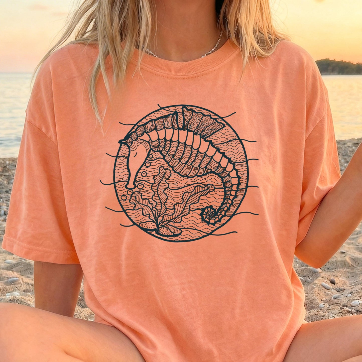 Seahorse Tee
