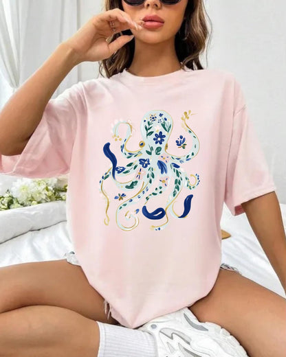 Boho Octopus Shirt