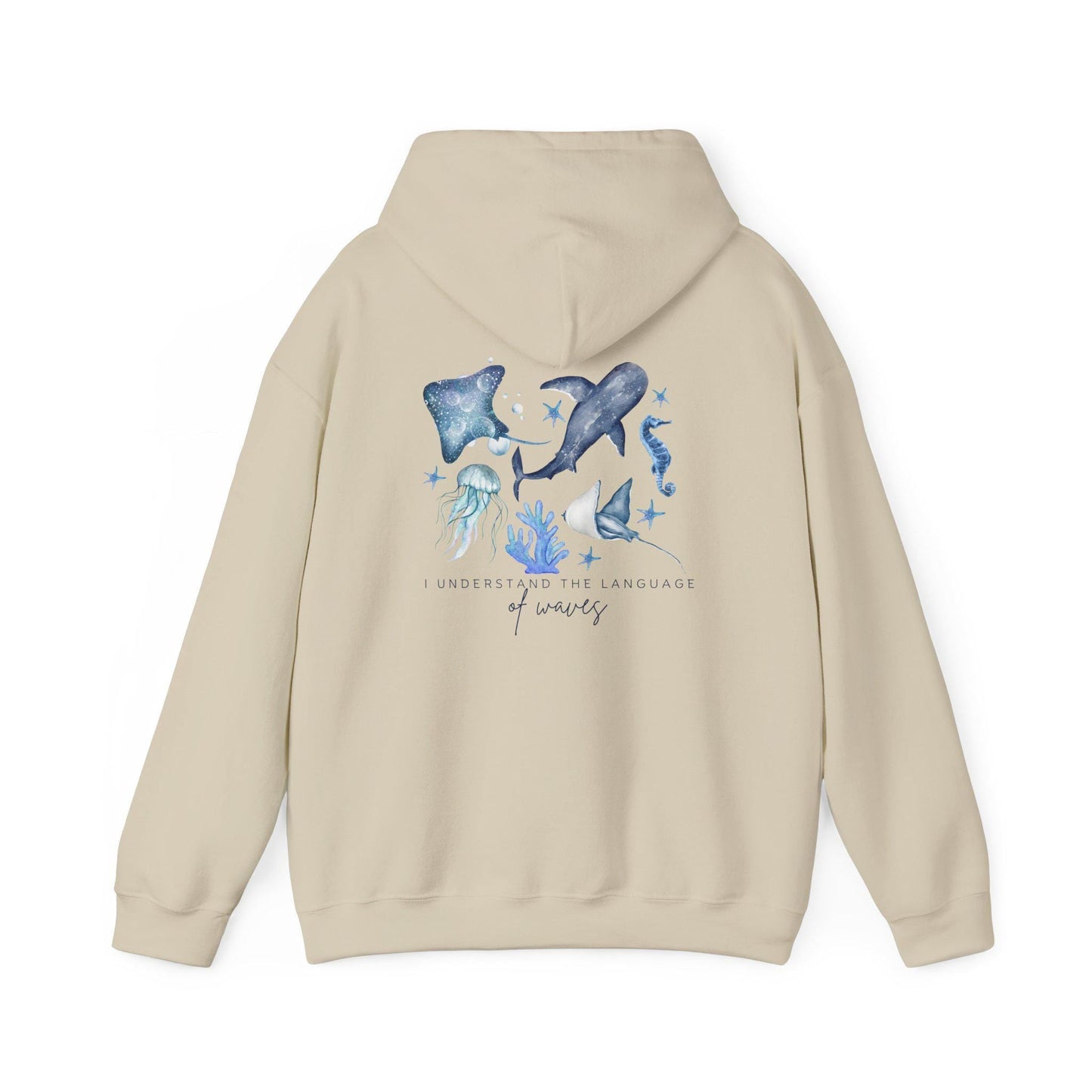 Language Of Waves Hoodie V2
