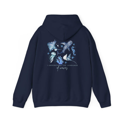 Language Of Waves Hoodie V2