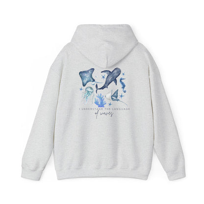 Language Of Waves Hoodie V2
