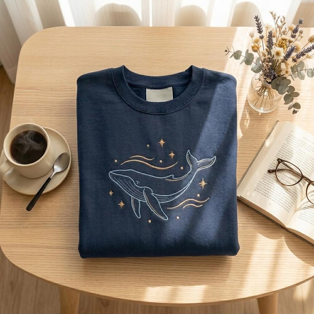 Cozy Whale Shark Sweatshirt