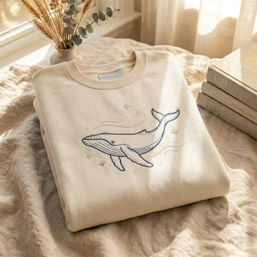 Cozy Whale Shark Sweatshirt