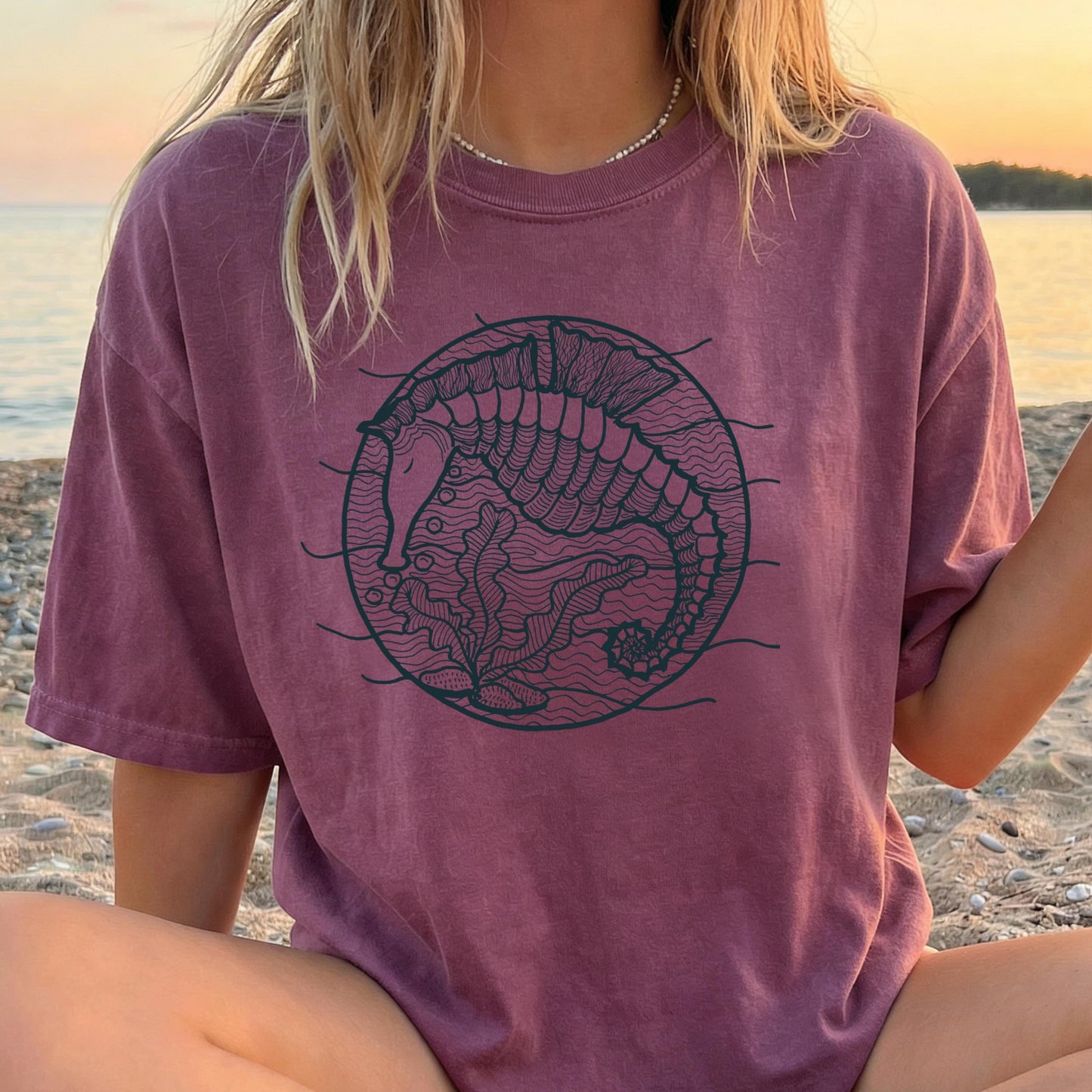 Seahorse Tee