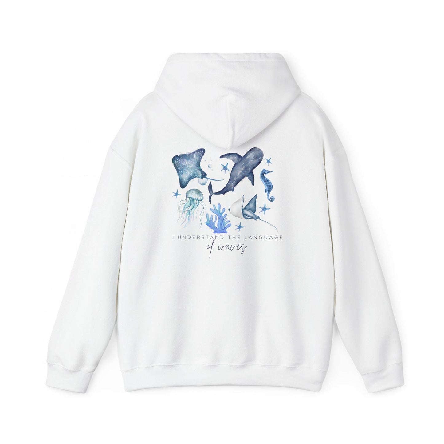 Language Of Waves Hoodie V2