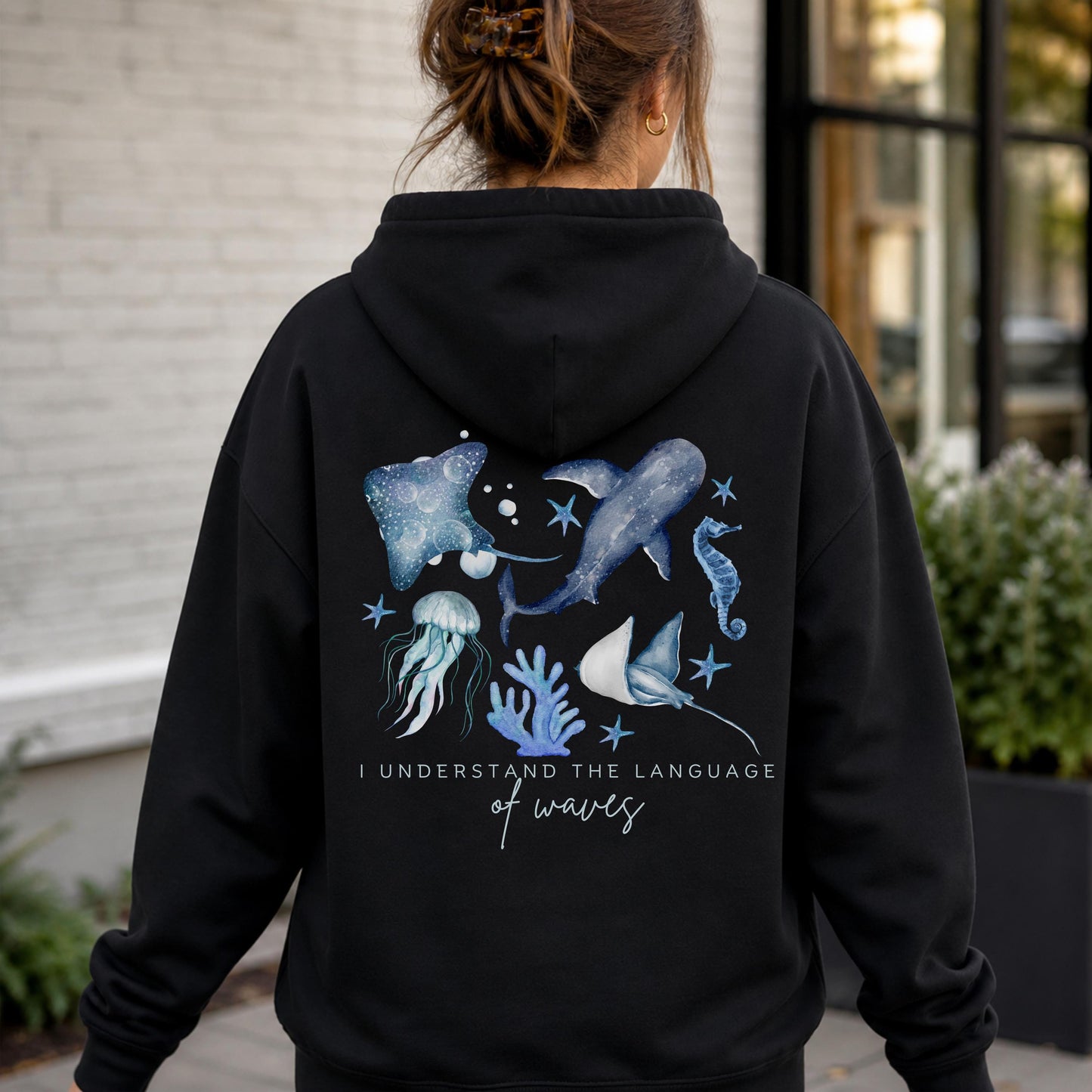 Language Of Waves Hoodie