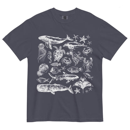 Sea Animals Doodle Shirt