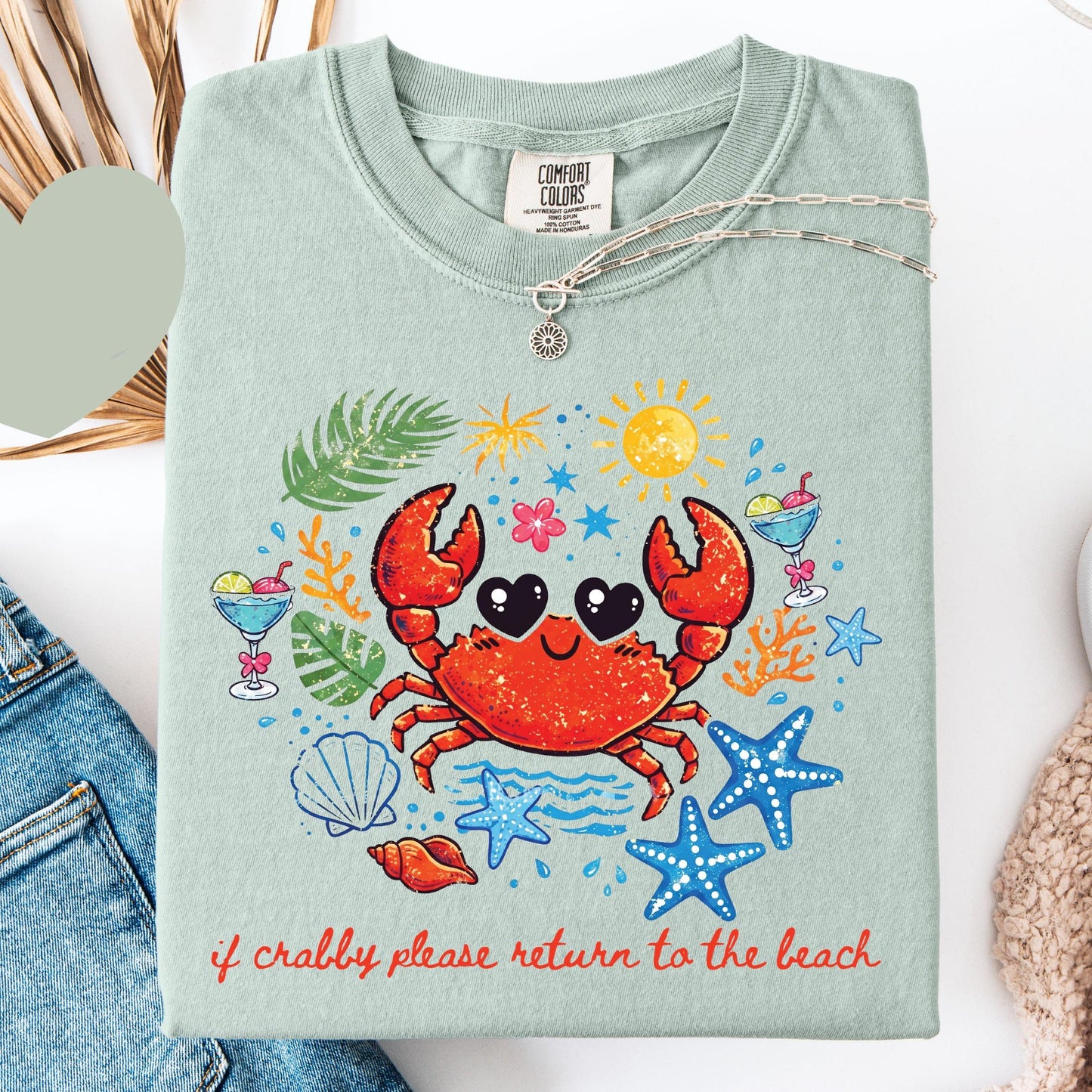 Funny Crab Graphic Shirt