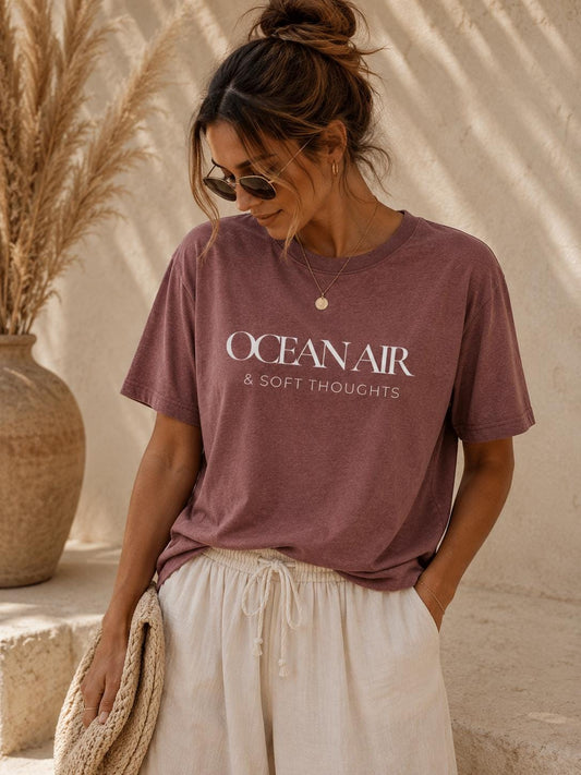 Ocean Air & Soft Thoughts Shirt