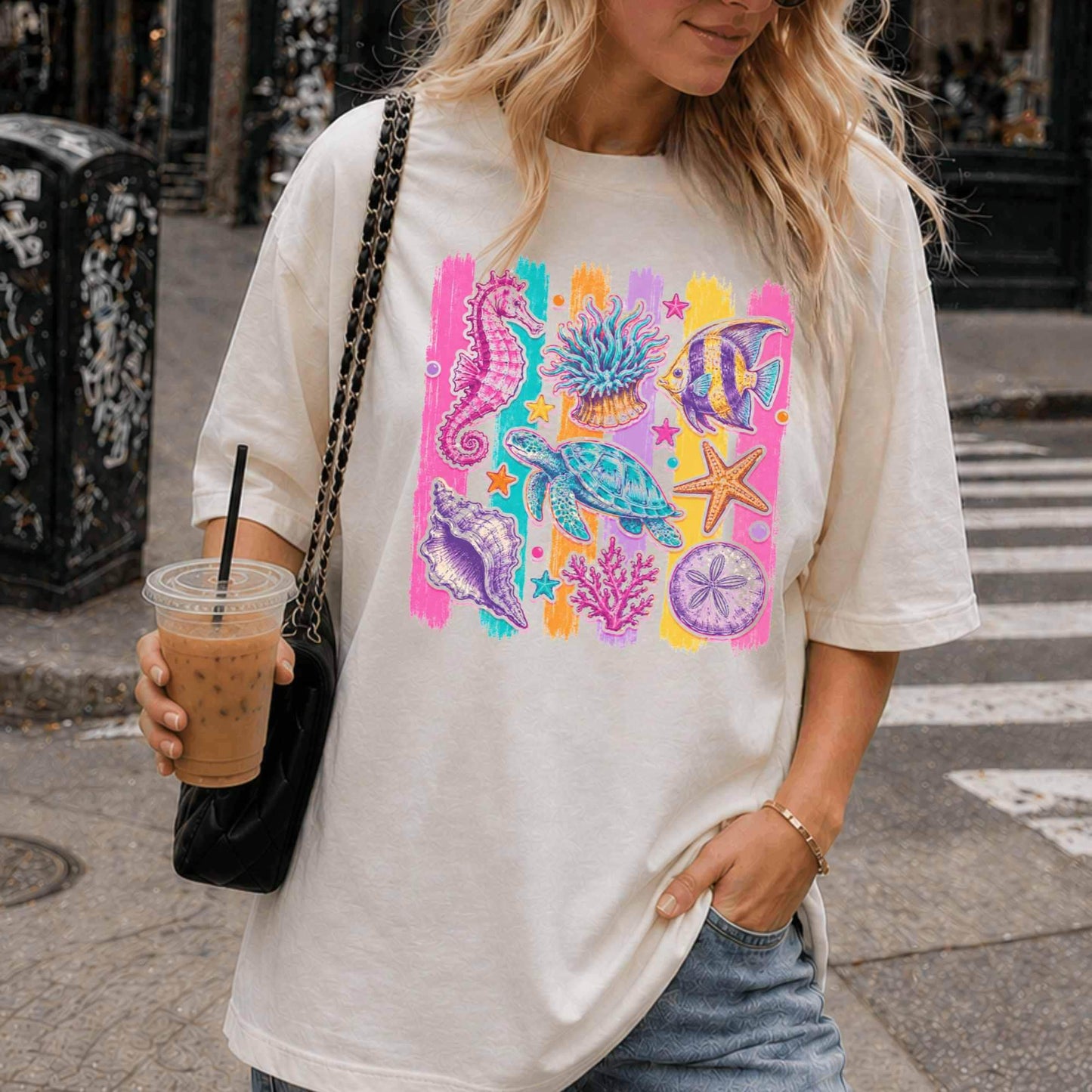 Sealife Watercolor Shirt