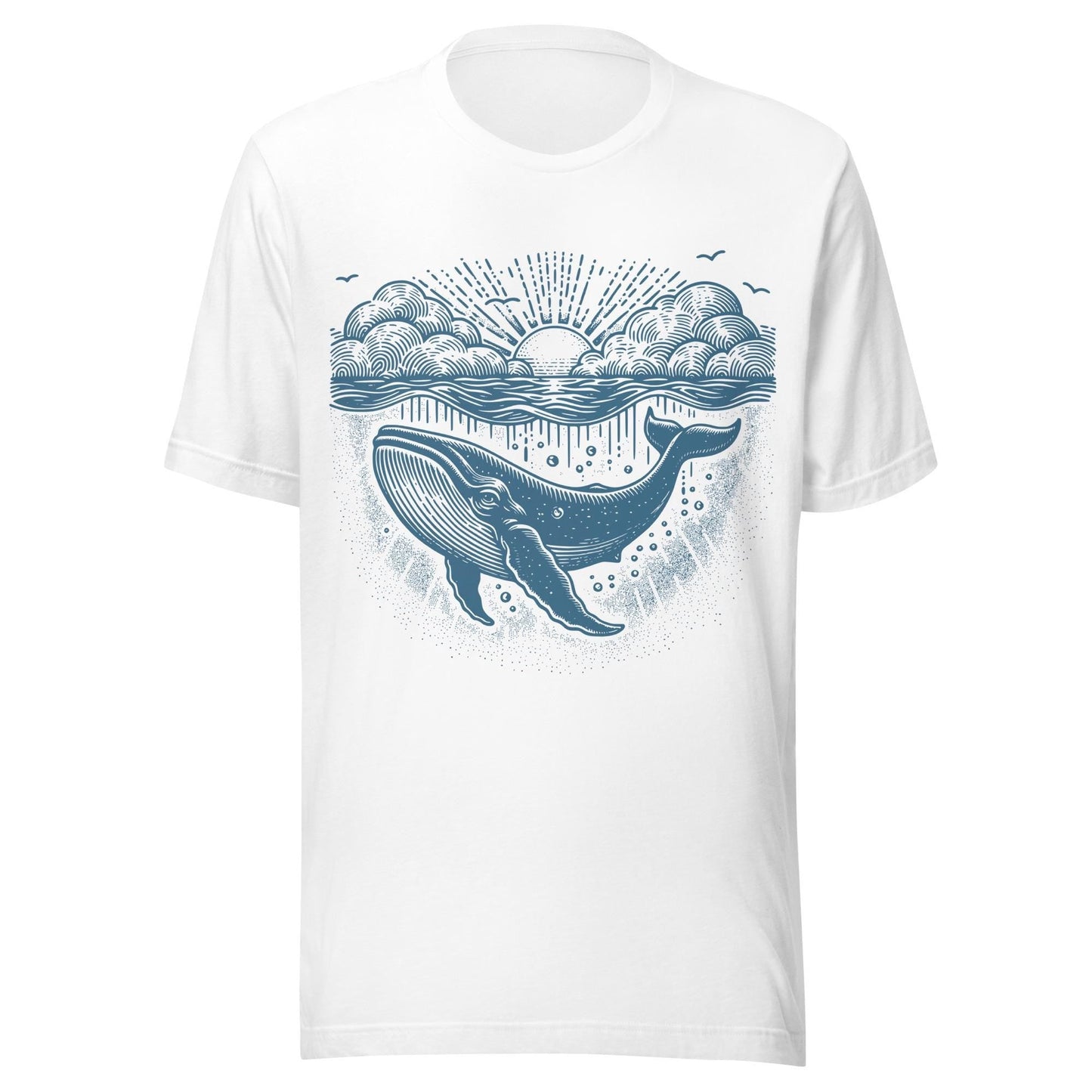 Vintage Whale Graphic Tee