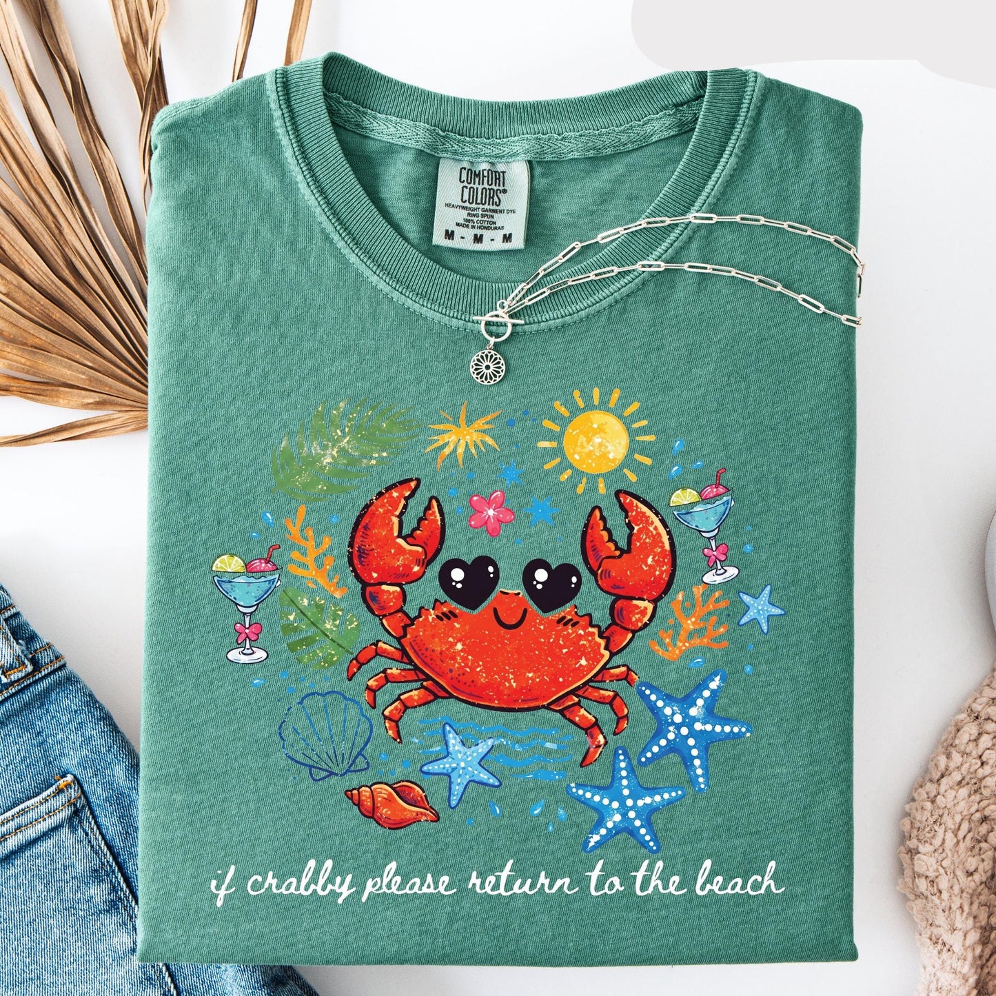Funny Crab Graphic Shirt